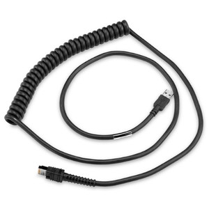 CABLE - SHIELDED USB: SERIES A, 9', COILED, BC1.2 (HIGH CURRENT), -30C KIT| CBA-UF6-C09ZAR-KIT | CBA-UF6-C09ZAR-KIT
