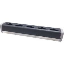 SHARECRADLE FIVE-SLOT DESK PLATE FOR BRACKET | BRKT-SCRD-MSPL-01
