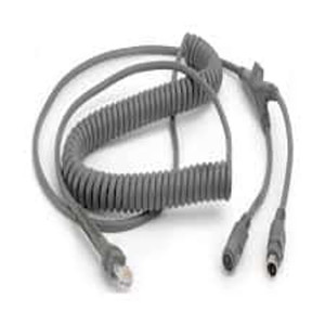 Cable - Keyboard Wedge: 12ft. (3.7m) Coiled, PS/2 Power Port| CBA-K06-C12PAR | CBA-K06-C12PAR
