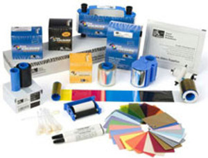 Zebra Load-N-Go color ribbon for ZXP Series 1 YMCKO 100 images | 800011-140