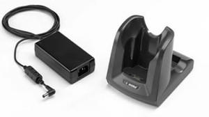 MC32 Single Slot Serial/USB Cradle Kit INTL. Includes: Single Slot Cradle CRD3000-1001RR, Battery Adapter ADP-MC32-CUP0-01, corresponding Power Supply and DC Line Cord. Must order country specific 3-wire grounded AC Cord separately | CRD-MC32-100INT-01