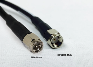 PT240-010-RSM-SSM: Type equivalent Low Loss Coax Cable - 10 Feet - SMA Male to RP SMA Male