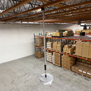 Extra Long, 6-30 ft, adjustable Mounting Pole for Zebra ATR7000, Antennas, Monitors, RFID Readers and WAP. Replaces BR-000238-03 | R-POLE-30
