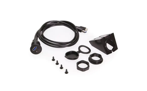 USB/A & USB/C – Panel Mount Extension – Circular