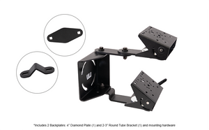 Universal Guard Leg Mount – Dual Articulating Arm