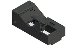 Universal Wide Body Console Box Kit with Printer Mount, Locking Storage, Cup Holder and Side Arm Rest