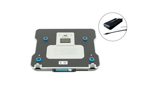 Dell Rugged Laptop Docking Station; TRI RF; Full Port Replication with LIND 120W Auto Power Adapter