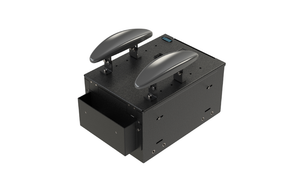 KIT – Small-Short Workstation Box with File Hanger Tray, and 2 Adjustable Armrests