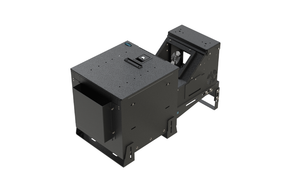 KIT – Large Workstation Box with Mounting Legs, Workstation Console Box (Includes Cupholders), and Console Box Ledge