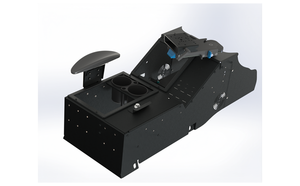KIT – 2025+ Tahoe Wide Body Console + Cup Holder + Side Armrest + 9″ Mongoose XLE