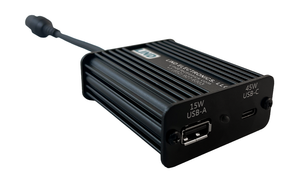 Dual USB Output Adapter USB-C 15W, USB-C 45W