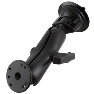 RAM® Twist-Lock™ Suction Cup Mount with Round Plate Adapter - Medium | RAM-166-202U