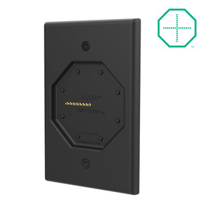 GDS® Uni-Conn™ Powered Low Profile Wall Dock with PoE | RAM-GDS-DOCK-W7-POEU