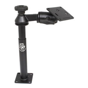 RAM® Tele-Pole™ with 8" & 9" Poles, Swing Arm & 75x75mm VESA Plate | RAM-VP-SW2-89-2461
