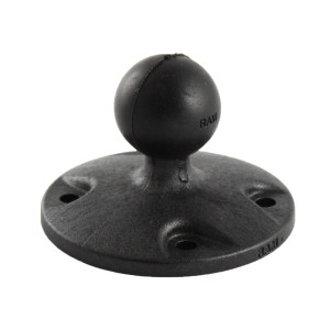 RAM® Composite Round Plate with Ball - B Size | RAP-B-202U