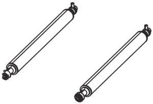 Kit Pinch & Peel Rollers ZE500-4 RH & LH | P1046696-059