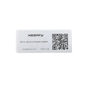 Xerafy Metal Skin Platinum 60 Tamper RFID Label (500 Labels/Roll)