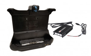 KIT: CF-33 NO RF FULL port replication tablet dock (7160-0907-00) and LIND power adapter (#14103) - 7170-0684-00