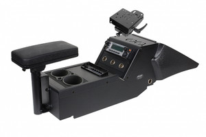 Kit includes console box (7160-0353), a cup holder (7160-0846), and an arm rest (7160-0429), and a 6" locking slide arm (7160-0500) - 7170-0564-05