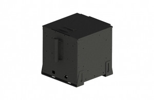 Large workstation with mounting  legs and vertical surface mount - 7170-0581-01