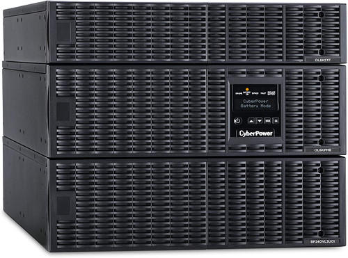 CyberPower OL6KRTMBTF Smart App Online UPs System, 6000VA/6000W, 13 Outlets, 8U Rack/Tower | OL6KRTMBTF