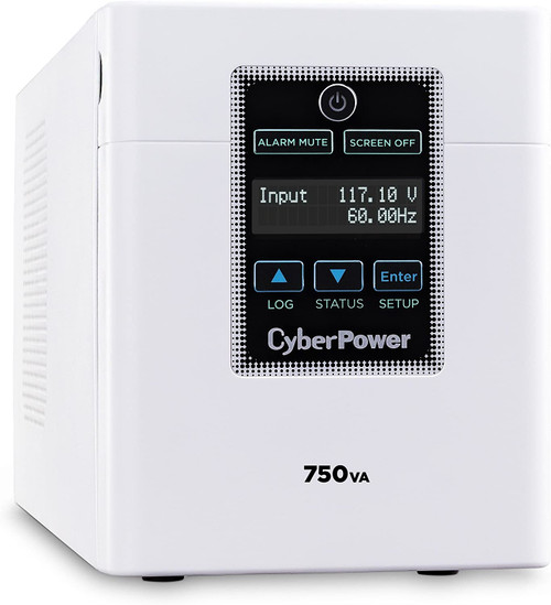 CyberPower M750L Medical-Grade UPS System, 750VA/600W, 6 Outlets, AVR, Tower | M750L