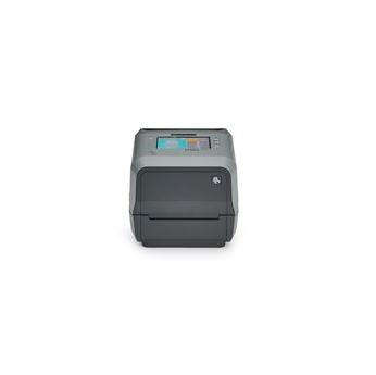 TT Printer (74/300M) ZD621, Color Touch LCD; 300 dpi, USB, USB Host, Ethernet, Serial, 802.11ac, BT4, USA/Canada, Cutter, US Cord, Swiss Font, EZPL | ZD6A143-321L01EZ