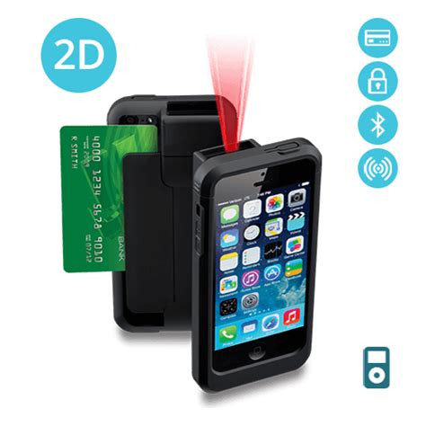 Infinite Peripherals Linea Pro 5 Barcode Scanner w/EMSR, 2D, Bluetooth | LP5-I2DBTRE-POD5