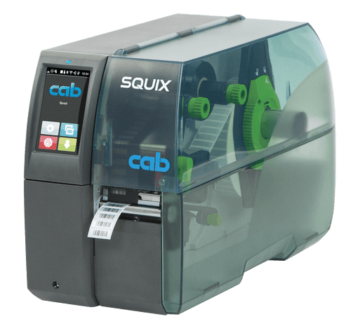 Cab SQUIX 2/600 Printer, SQUIX Barcode Industrial Label Printer - Left Aligned Model, 600 dpi | 5977031 | 5977031 Cab SQUIX 2/600 Printer, SQUIX Barcode Industrial Label Printer - Left Aligned Model, 600 dpi | 5977031 | 5977031