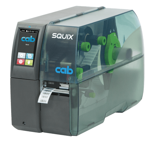 Cab SQUIX 2/600 Printer, SQUIX Barcode Industrial Label Printer - Left Aligned Model, 600 dpi | 5977031 | 5977031