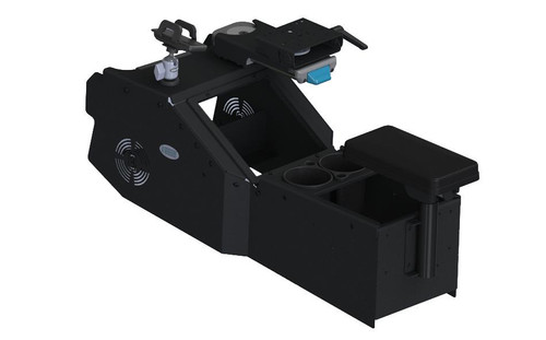 Kit, 2021+ Dodge Durango Standard Console with Cup Holder, Armrest, and Mongoose 9" XLE | 7170-0884-05 | 7170-0884-05