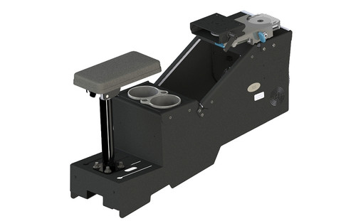 KIT - 2020+ Ford Utility Short Console Box with Cup Holder, Pole Armrest, and 7" XLE | 7170-0735-07 | 7170-0735-07