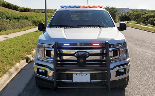 2015-2020 Ford F-150 Aluminum Push Bumper with Light Bar and Side Light Bracket | 7170-0787-06