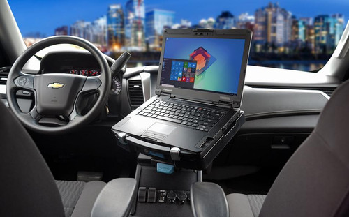 Panasonic Toughbook 55 DUAL RF LITE Port Replication laptop vehicle docking station. Keyed alike | 7160-0577-22 | 7160-0577-22