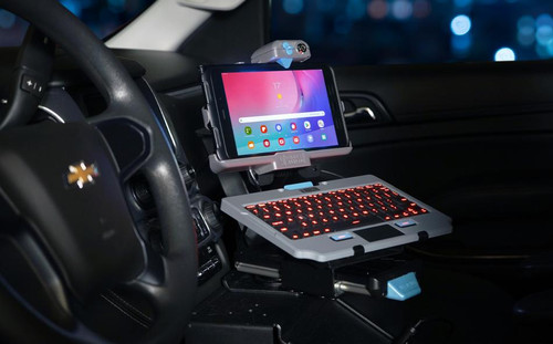 Rugged Lite Backlit Keyboard UK English. Use with quick release keyboard tray (7160-1470-00) | 7160-1683-01 | 7160-1683-01