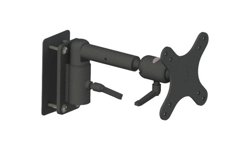 Semi-Truck Pivot Mount, 4" Extension, VESA 100mm Hole Patterns with Back Plate | 7160-1132-05 | 7160-1132-05