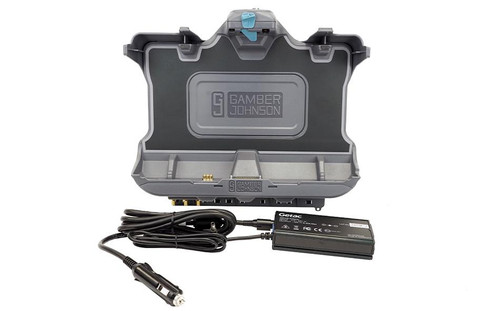 Kit: F110 G6 TRI RF VEHICLE DOCK (7160-1584-03) and GETAC 120W POWER ADAPTER W/CIGARETTE LIGHTER CONNECTOR (#7300-0471) | 7170-0902-03 | 7170-0902-03