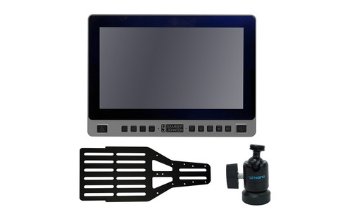 Gamber-Johnson Heads Up Kit - No USB Hub or Keyboard. Kit Includes (18540) Heads Up Smartphone Cradle Bracket (7110-1237) Heads Up Articulating Mount (7160-1451-00) 13.3 inch Touch-screen. Purchase Heads-Up Charging Cradle separately. | 7170-0757-03