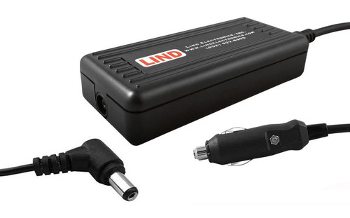 LIND 12-32Vdc CIG LIGHTER power adapter for the Panasonic FZ-L1 computer. 5Vdc output voltage, 2 amps output current. Barrel input plug. REPLACES 18798. | 7300-0444