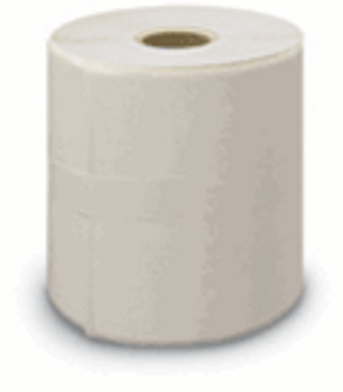 Label, Paper, 4x1.25in (101.6x31.8mm); DT, Z-Select 4000D, High Performance Coated, All-Temp Adhesive, 1in (25.4mm) core, 2100/roll, 12/box, Plain | 10015349