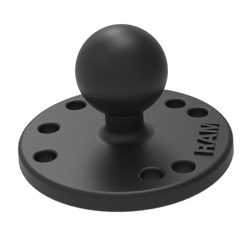 RAM® Round Plate with Ball - B Size | RAM-B-202U | RAM-B-202U