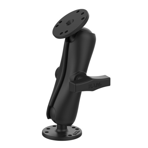RAM® Double Ball Mount with Two Round Plates - C Size Medium | RAM-101U | RAM-101U RAM® Double Ball Mount with Two Round Plates - C Size Medium | RAM-101U | RAM-101U