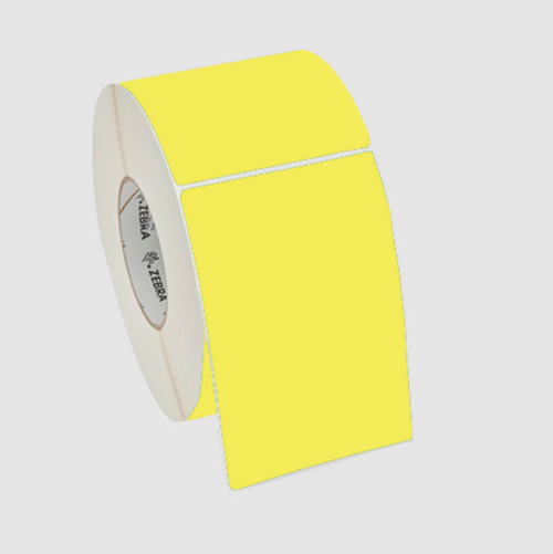 Label, Paper, 4x6in (101.6x152.4mm); TT, Z-Perform 2000T, Value Coated, Permanent Adhesive, 3in (76.2mm) core, 1000/roll, 4/box BLUE | 10006208