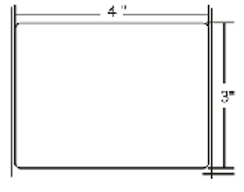 Label, Paper, 4x3in (101.6x76.2mm); DT, Z-Select 4000D, High Performance Coated, All-Temp Adhesive, 3in (76.2mm) core, 2238/roll, 4/box, Plain | 800740-305 Label, Paper, 4x3in (101.6x76.2mm); DT, Z-Select 4000D, High Performance Coated, All-Temp Adhesive, 3in (76.2mm) core, 2238/roll, 4/box, Plain | 800740-305
