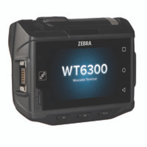 WT6300 Wearable Terminal, Touch Display, Standard Battery (3350mAh), 3GB RAM/32GB Flash, Android 10 GMS, English, US, Canada, Puerto Rico.  Mounts must be ordered separately | WT63B0-TS0QNENA