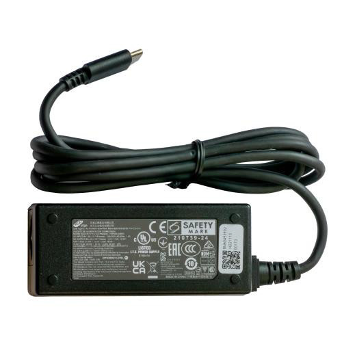 Power Supply for ET8x USB-C DC Connector. AC Input: 100-240V. DC Output: 15V, 3A, 45W. Requires Country Specific Grounded AC line cord | PWR-BGA15V45W-UC2-WW Power Supply for ET8x USB-C DC Connector. AC Input: 100-240V. DC Output: 15V, 3A, 45W. Requires Country Specific Grounded AC line cord | PWR-BGA15V45W-UC2-WW