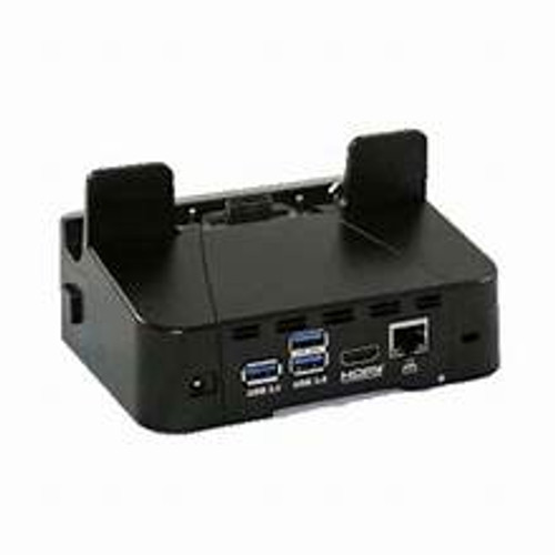 CRDET5X1SCOM2R 1-SLOT DOCK WITH RUGGED IO ADAPTER: HDMI, ETHERNET, 3XUSB 3.0; REQUIRES POWER SUPPLY PWRBGA12V50W0WW, DC CABLE CBL-DC-388A1-01 AND 3 WIRE COUNTRY SPECIFIC AC LINE CORD SOLD SEPARATELY | CRD-ET5X-1SCOM2R