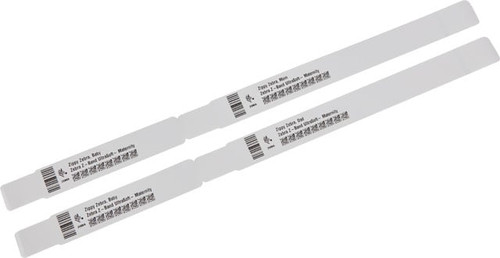 WRISTBAND, SYNTHETIC, 1X17IN (25.4X431.8MM); DT, Z BAND ULTRA SOFT MATERNITY ID, MOTHER/BABY, COATED, PERMANENT ADHESIVE, CARTRIDGE, 115/ROLL, 6/BOX | 10035358-M1K