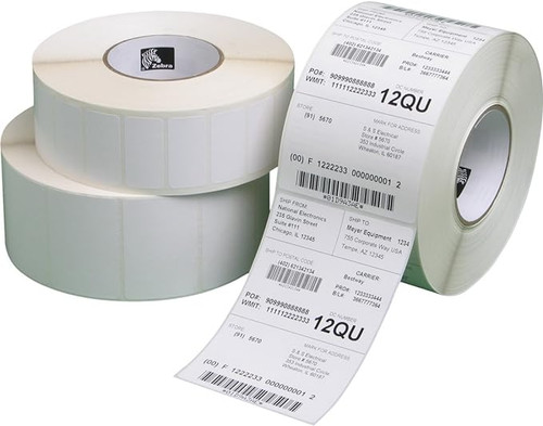 Label, Paper, 3.5x1.5in (88.9x38.1mm); DT, Z-Perform 2000D, Value Coated, All-Temp Adhesive, 3in (76.2mm) core, 3690/roll, 4/box, Plain | 10025478
