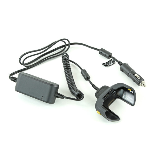 TC7X Auto Charging Cable Cup with Cigaratte Lighter Adapter. Snaps onto the bottom of TC7X, allowing the users to charge their TC7X via a Vehicles Cigarette Light Adapter.| CHG-TC7X-CLA1-01 | CHG-TC7X-CLA1-01